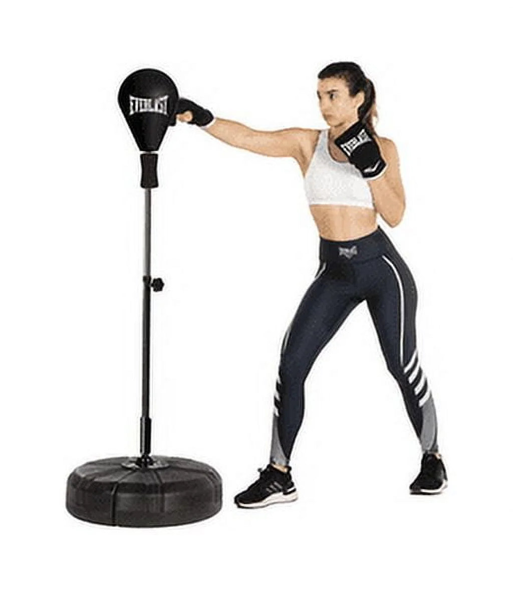 Adjustable Reflex Speed Bag – Freestanding Punching Bag for Boxing Training